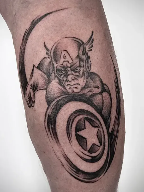 Bringing comic book legends to life through elite craftsmanship. Book your bespoke illustrative or traditional Japanese piece with experienced artist Daisuke Sakaguchi at Silent Moon Tattoo (London SE16).